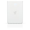 Acces Point Wi-Fi  6 Ubiquiti UniFi U6 In-Wall 2.4GHz(2x2)/5GHz(4x4)/6GHz(–) PoE+/PoE 4x1G 1x2,5G