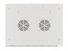 LANBERG SZAFA WISZĄCA RACK 19 6U 600X450 DRZWI METALOWE SZARA (FLAT PACK) WF01-6406-00S