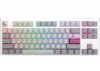 Ducky One 3 TKL Mist Grey klawiatura Gaming USB Niemiecki Szary