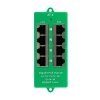 Extralink Gigabit PoE Injector 4 Portowy Aktywny, 4 porty Gigabit 802.3at/af, Mode A