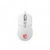 MSI CLUTCH GM11 WHITE myszka Oburęczny USB Typu-A Optyczny 5000 DPI