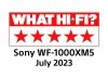 Sony WF-1000XM5 Zestaw słuchawkowy Bezprzewodowy Douszny Połączenia/muzyka Bluetooth Czarny