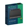 Oprawa Szynosystemu 48V V-TAC 10W LED SMART WiFi TRACKLIGHT 3w1 Czarna VT-3610 2700K-6400K 900lm