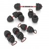 Zestaw ciężarów 6w1 HMS SGN140 (sztanga, sztangielki i kettlebell) 40kg
