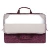 RIVACASE ETUI NA LAPTOP 13,3 ANVIK, CZERWONY BURGUND, Z UCHWYTEM, Z MATERIAŁU WODOODPORNEGO