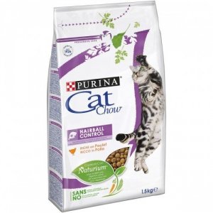 PURINA CAT CHOW Special Care Hairball Control - sucha karma dla kota - 1,5 kg