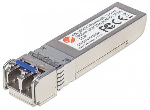 Intellinet 507479 moduł przekaźników sieciowych Swiatłowód 11100 Mbit/s SFP+ 1310 nm