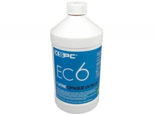 XSPC EC6 Płyn chłodzący, 1 litr - nieprzezroczysty niebieski, UV