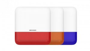 Bezprzewodowy sygnalizator zewnętrzny Hikvision DS-PS1-E-WE/Blue