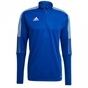 Bluza męska adidas Tiro 21 Training Top niebieska GH7302  L