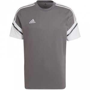 Koszulka męska adidas Condivo 22 Tee szaro-biała HD2316 M