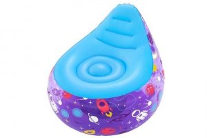 Bestway 75122 fotel nadmuchiwany Pojedyncze krzesło Niebieski, Fioletowy