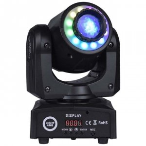 LIGHT4ME 30 SPOT RING przenośna mała głowica ruch.