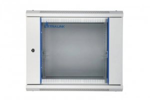 Extralink 9U 600x600 Szara | Szafa rack | montowana na ścianie