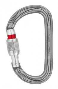 Petzl Am’D Zapięcie z blokadą W kształcie litery D Aluminium Szary 1 szt.