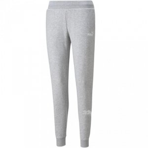 Spodnie damskie Puma Power Graphic Pants szare 847115 04 2XL