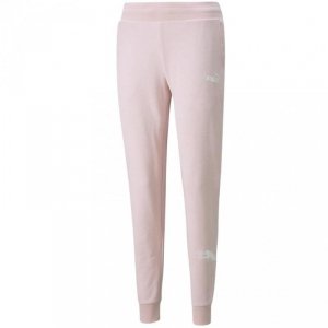 Spodnie damskie Puma Power Graphic Pants różowe 847115 16 M