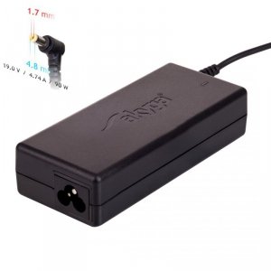 Zasilacz sieciowy Akyga AK-ND-08 do notebooka Compaq, HP (19 V; 4,74 A; 90W; 4.8 mm x 1.7 mm)