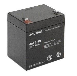 BATERIA 12V 5AH VRLA AM5-12T2 ACUMAX  EMU