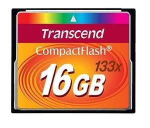 KOMPAKTOWA PAMIĘĆ FLASH 16GB 133X TS16GCF133 TRANSCEND