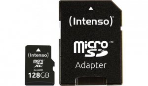 PAMIĘĆ MICRO SDXC 128GB C10 W/ADAPTER 3413491 INTENSO