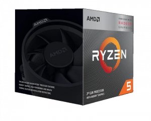 procesor RYZEN X4 R5-3400G SAM4 BX 65W 3700 YD3400C5FHBOX AMD