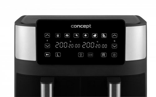 Frytkownica beztłuszczowa double  Air Fryer CONCEPT FR8000