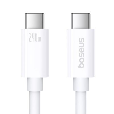 Kabel Baseus Superior Typ C-Typ C 240W 1m (biały)