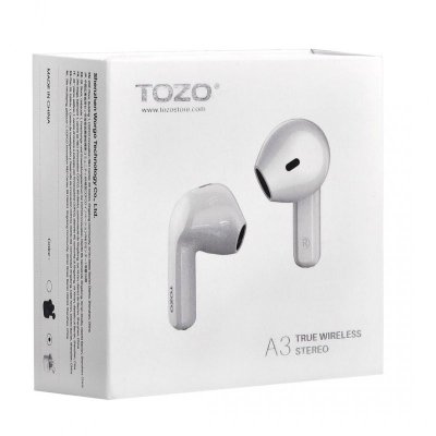 Słuchawki TWS TOZO A3 White