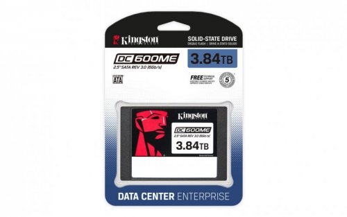 Dysk SSD Kingston DC600ME 3.84TB SATA 2.5&quot; SEDC600ME/3840G (DWPD 1) TCG