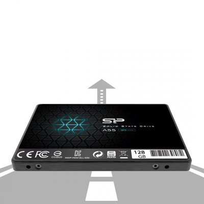 Dysk SSD Silicon Power Ace A55 128GB 2,5&quot; SATA III 550/420 MB/s (SP128GBSS3A55S25)