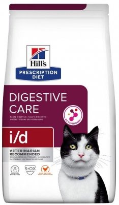 HILL&#039;S Prescription Diet Digestive Care i/d Feline z kurczakiem - sucha karma dla kota - ochrona układu pokarmowego - 1,5 k