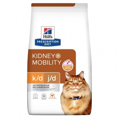 Hill&#039;s PD k/d kidney + mobility, chicken ,dla kota 3 kg