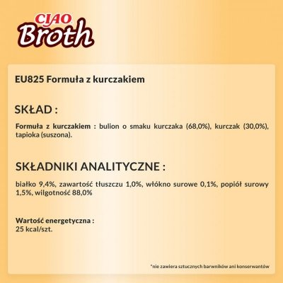 INABA CIAO Bulion o smaku kurczaka 40g