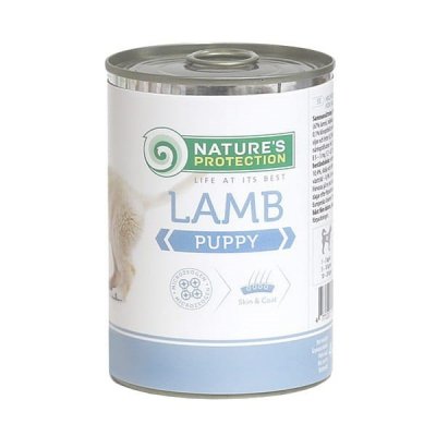 Nature&#039;s Protection Puppy Jagnięcina 400g  dog food