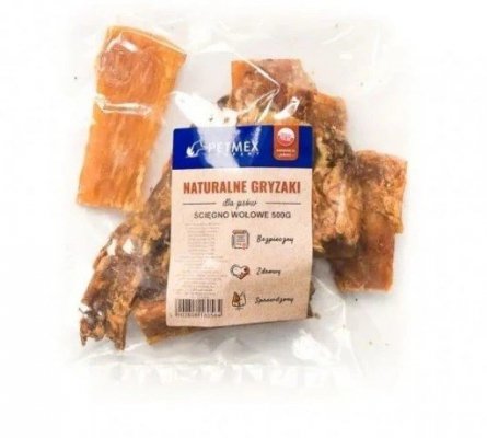 PETMEX Ścięgno wołowe - gryzak dla psa - 500g