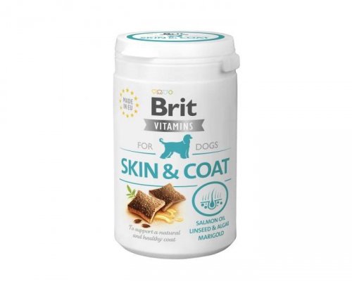 BRIT Vitamins Skin&Coat for dogs - suplement dla psa - 150 g