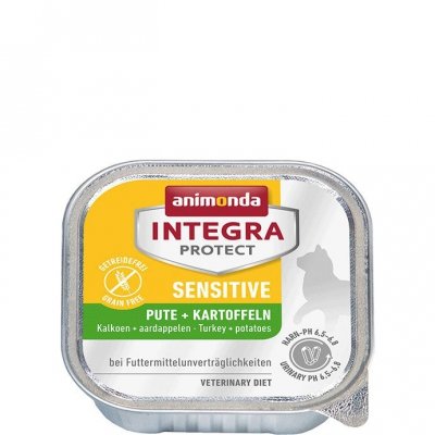 ANIMONDA Integra Protect Sensitive indyk z ziemniakami - mokra karma dla kota - 100g