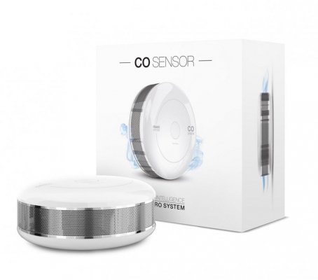 FIBARO Czujnik tlenku węgla  CO Sensor  FGCD-001 (wewnętrzny; Z-Wave; kolor biały)