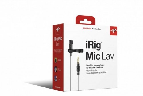 IK iRig Mic Lav - Mikrofon pojemnościowy