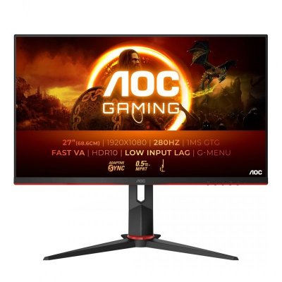 MONITOR AOC LED 27&quot; 27G2ZN3/BK 280Hz