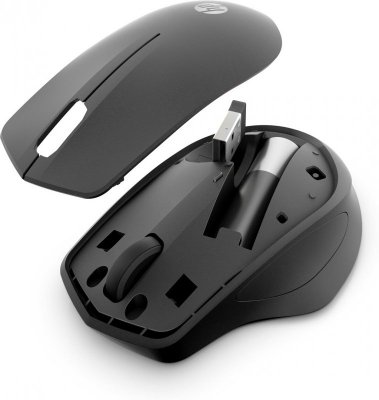 Mysz HP 280 Silent Wireless Mouse bezprzewodowa czarna 19U64AA