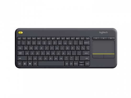 Klawiatura Logitech K400 920-007145 (USB 2.0; kolor czarny