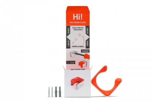 Uchwyt do roweru HORNIT CLUG Plus XXL White/Orange PWO2591