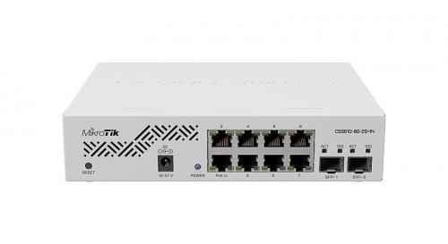 Switch Mikrotik CSS610-8G-2S+IN 10p  Managed Gigabit/10G