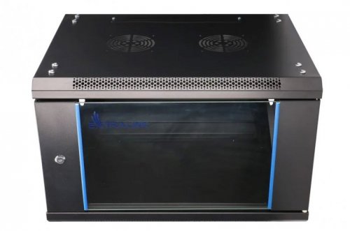 EXTRALINK SZAFA RACK WISZĄCA 6U 600X450 CZARNA