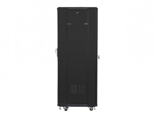Szafy jednosekcyjna, zamykana na zamek Lanberg FF01-6632-12B (32U; 19&#039;&#039; / 600mm / 600 mm; stojąca; Pełne, Szklane; 800
