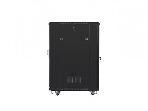 LANBERG SZAFA RACK STOJĄCA 19&quot; 22U 600X800 DRZWI PERFOROWANE CZARNA (FLAT PACK)