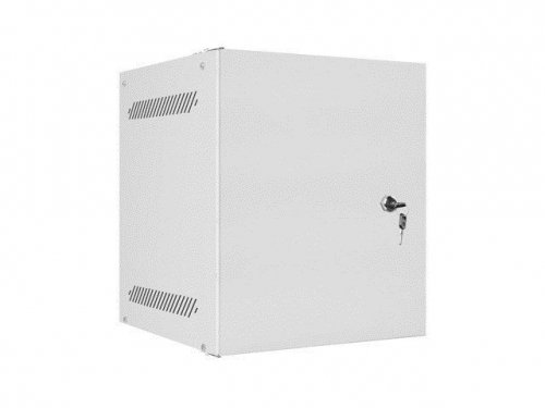 LANBERG SZAFA WISZĄCA RACK 10&quot; 6U 280X310 SZARA, DRZWI METALOWE (FLAT PACK) WF10-2306-00S