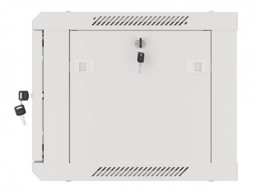 LANBERG SZAFA WISZĄCA RACK 19&quot; 6U 600X450 DRZWI METALOWE SZARA (FLAT PACK) WF01-6406-00S
